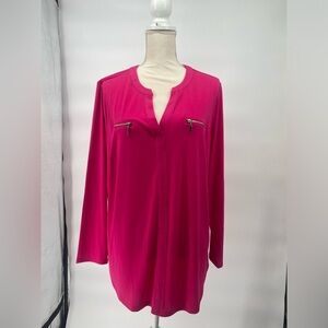 Women's Pink Long Sleeve Top NWT